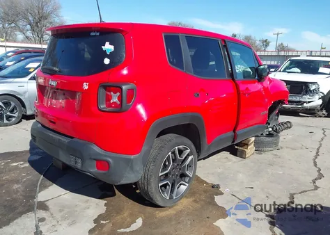 2020 Jeep Renegade Jeepster 4X4 из США, поврежденный, VIN ZACNJBABXLPL75663